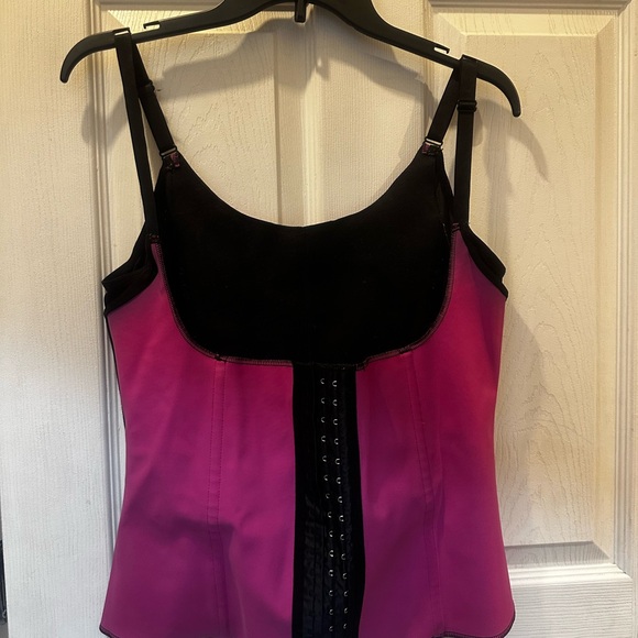 Other - Multicolored sleeveless camisole top with embellished bustier style